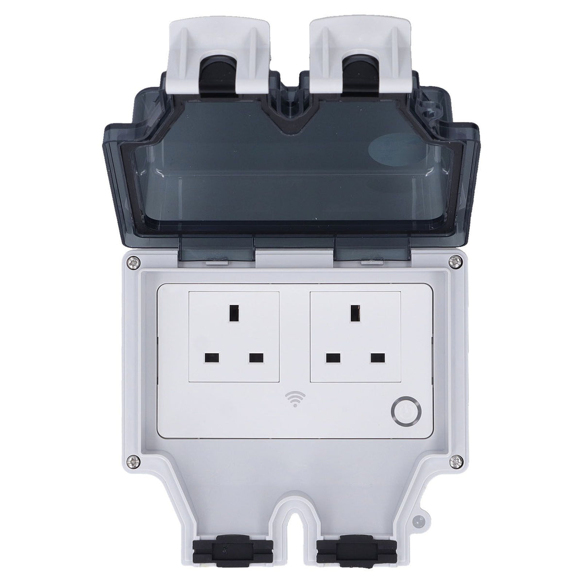 Wifi Smart Socket IP66 Waterproof Support Voice Control Timing 86 Type Outdoor Smart Outlet UK 110‑250V SNW 2S
