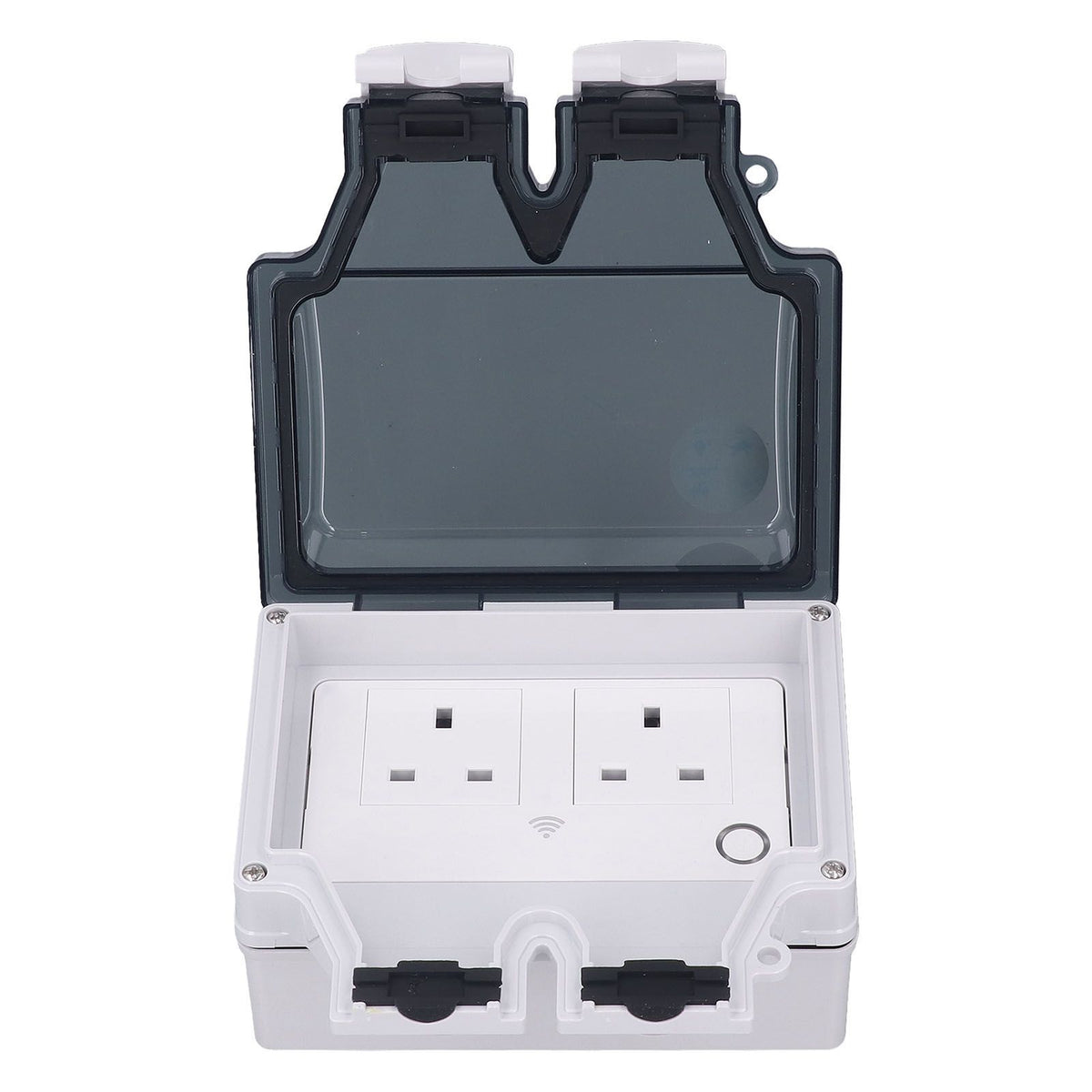 Wifi Smart Socket IP66 Waterproof Support Voice Control Timing 86 Type Outdoor Smart Outlet UK 110‑250V SNW 2S