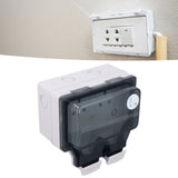 Wifi Smart Socket IP66 Waterproof Support Voice Control Timing 86 Type Outdoor Smart Outlet UK 110‑250V SNW 2S - Extra Image