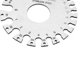 2pcs Stainless Steel Thickness Gauges Professional Standard Metal Sheets Welding Thickness Gauge Type 2 - Extra Image