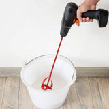 Paint Mixer Bit Steel Hex Rod Power Tool Resin Mixer Bit Replacement for Grout Mortar - Extra Image