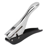 Hole Punch 8mm Steel Accurate Positioning Slip Resistant Mini Portable Hole Punching Plier 8mm / 0.3in Sealing Skin Punching Pliers, 2.8x8mm / 0.1x0.3in Countersink Drill