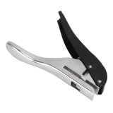 Hole Punch 8mm Steel Accurate Positioning Slip Resistant Mini Portable Hole Punching Plier 8mm / 0.3in Sealing Skin Punching Pliers, 2.8x8mm / 0.1x0.3in Countersink Drill - 45-Degree Angle