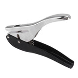 Hole Punch 8mm Steel Accurate Positioning Slip Resistant Mini Portable Hole Punching Plier 8mm / 0.3in Sealing Skin Punching Pliers, 2.8x8mm / 0.1x0.3in Countersink Drill - Close-Up Angle