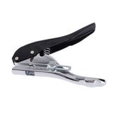 Hole Punch 8mm Steel Accurate Positioning Slip Resistant Mini Portable Hole Punching Plier 8mm / 0.3in Sealing Skin Punching Pliers