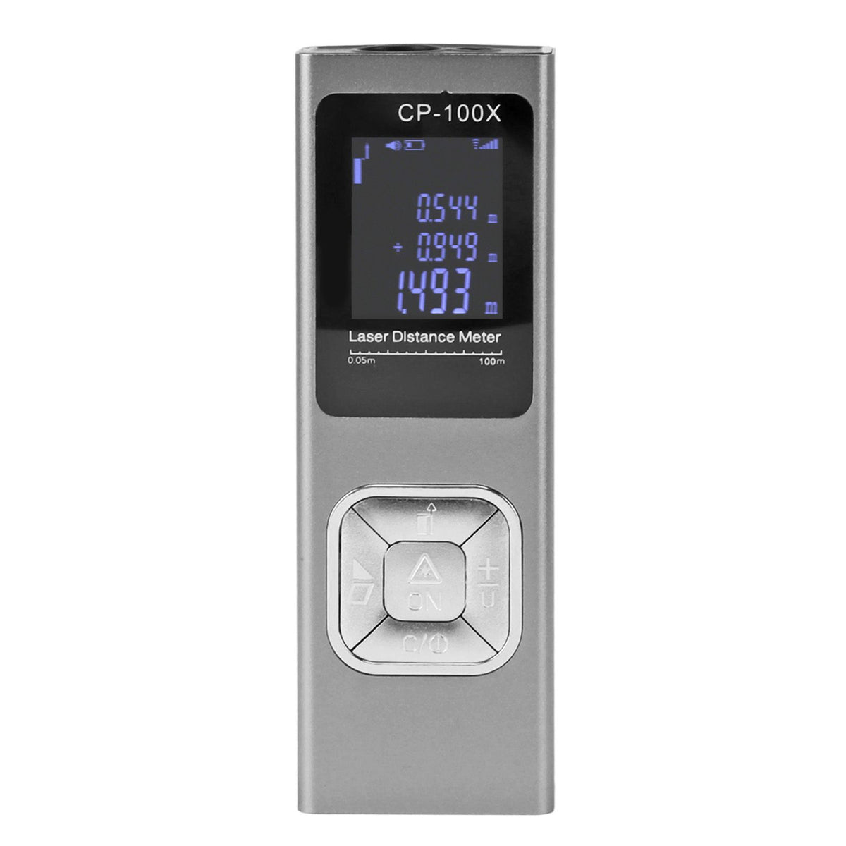 Laser Distance Meter Ultra Thin Rechargeable High Accuracy Mini Digital Laser Measurement Tool for Indoor