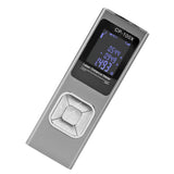 Laser Distance Meter Ultra Thin Rechargeable High Accuracy Mini Digital Laser Measurement Tool for Indoor - Side View