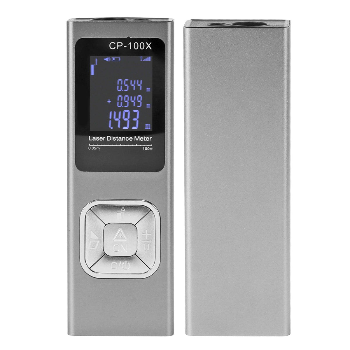 Laser Distance Meter Ultra Thin Rechargeable High Accuracy Mini Digital Laser Measurement Tool for Indoor