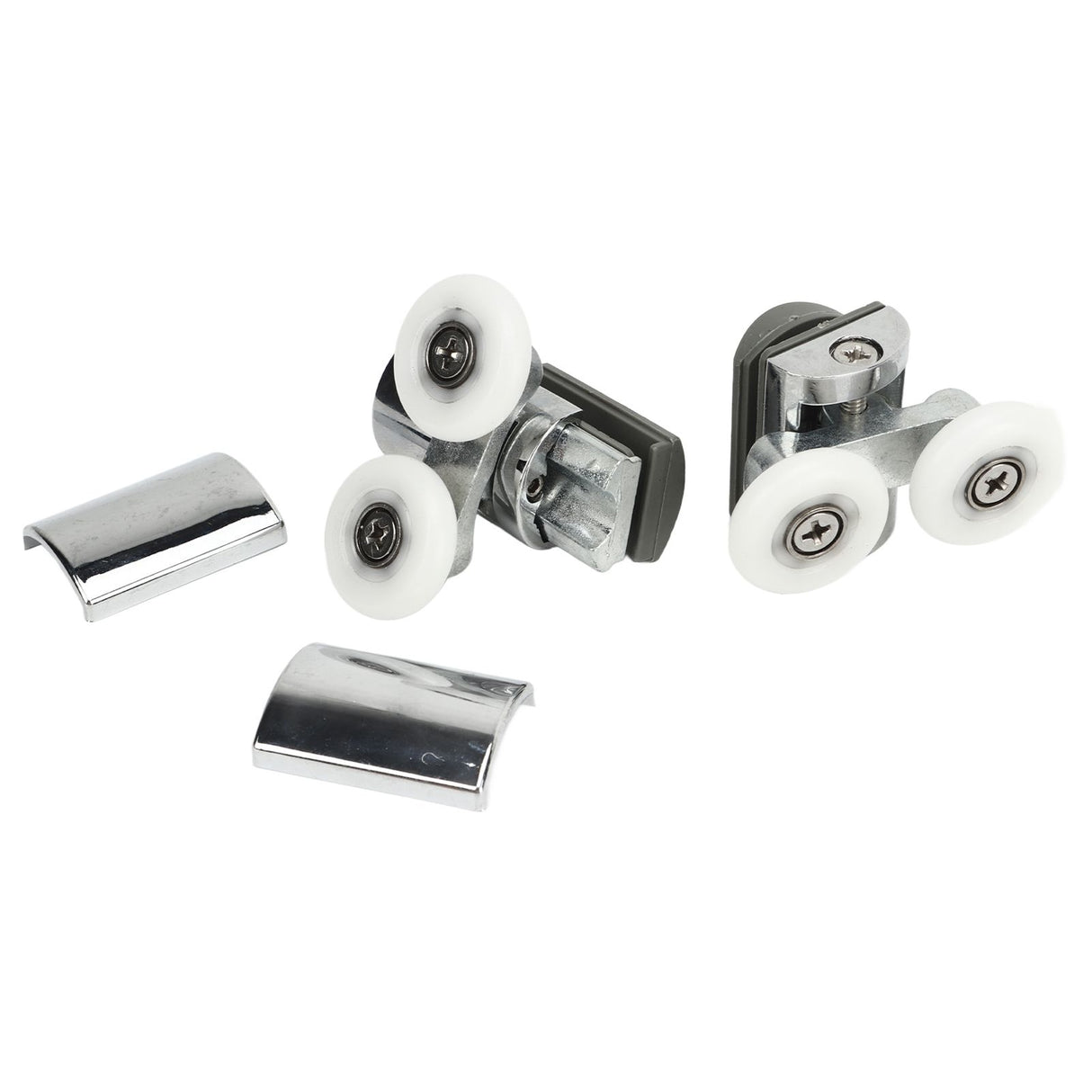 23mm Sliding Door Pulley Bathroom Closet Glass Door Hanging Swing Wheel Upper Lower Roller Kit