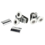 23mm Sliding Door Pulley Bathroom Closet Glass Door Hanging Swing Wheel Upper Lower Roller Kit