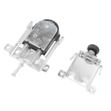 Wardrobe Pulley Furniture Roller Wheels Anti Derailment Cam Door Shifter Pulley for Closet Doors Cabinet Doors Small - Front View