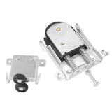 Wardrobe Pulley Furniture Roller Wheels Anti Derailment Cam Door Shifter Pulley for Closet Doors Cabinet Doors Small
