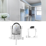 Wardrobe Pulley Furniture Roller Wheels Anti Derailment Cam Door Shifter Pulley for Closet Doors Cabinet Doors Small