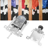 Wardrobe Pulley Furniture Roller Wheels Anti Derailment Cam Door Shifter Pulley for Closet Doors Cabinet Doors Small - Extra Image
