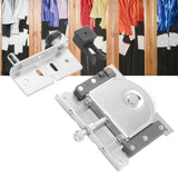 Wardrobe Pulley Furniture Roller Wheels Anti Derailment Cam Door Shifter Pulley for Closet Doors Cabinet Doors Large