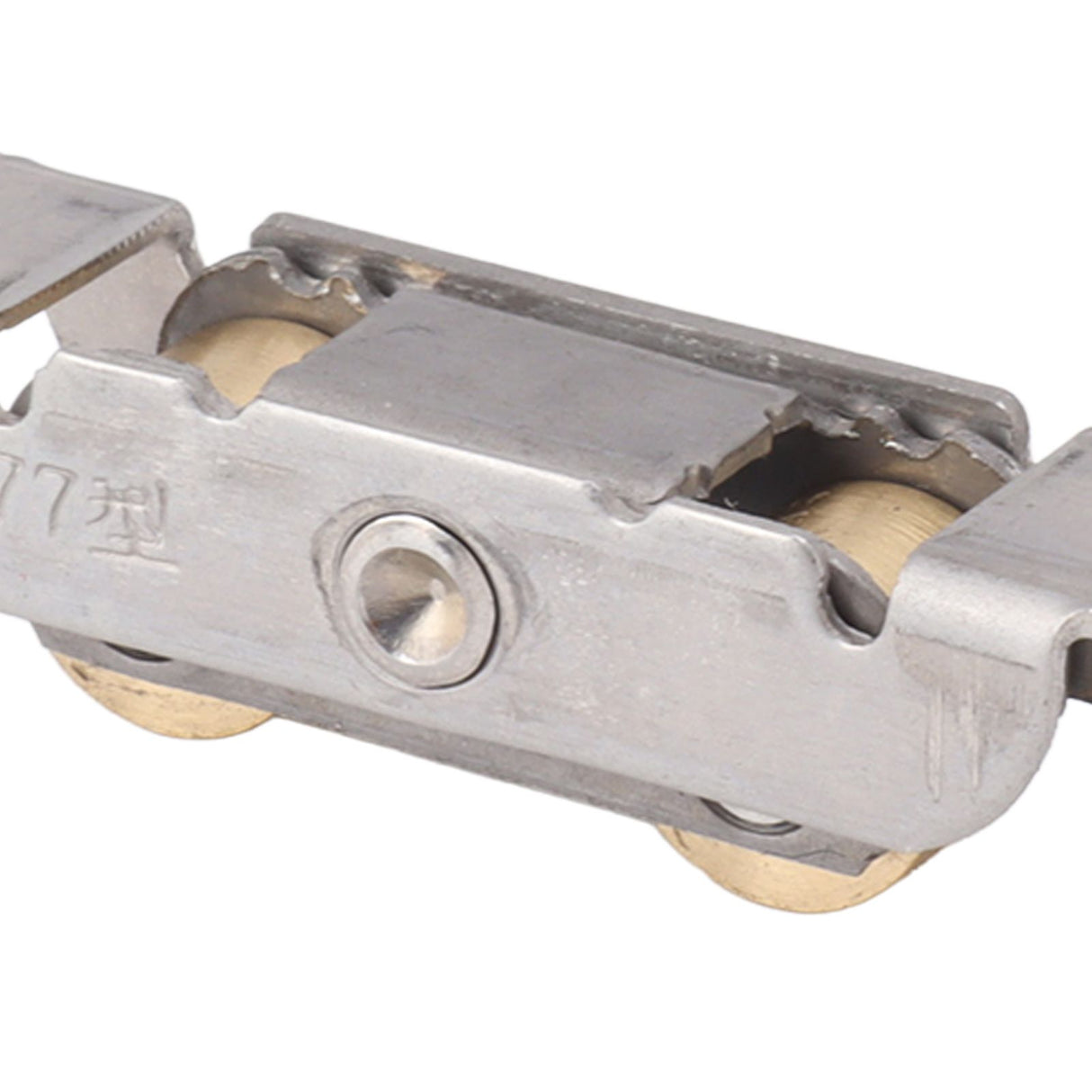 4PCS Sliding Patio Door Roller Assembly Stainless Steel Copper Ball Bearing Wheel Roller Assembly for Glass Door Flat Wheel
