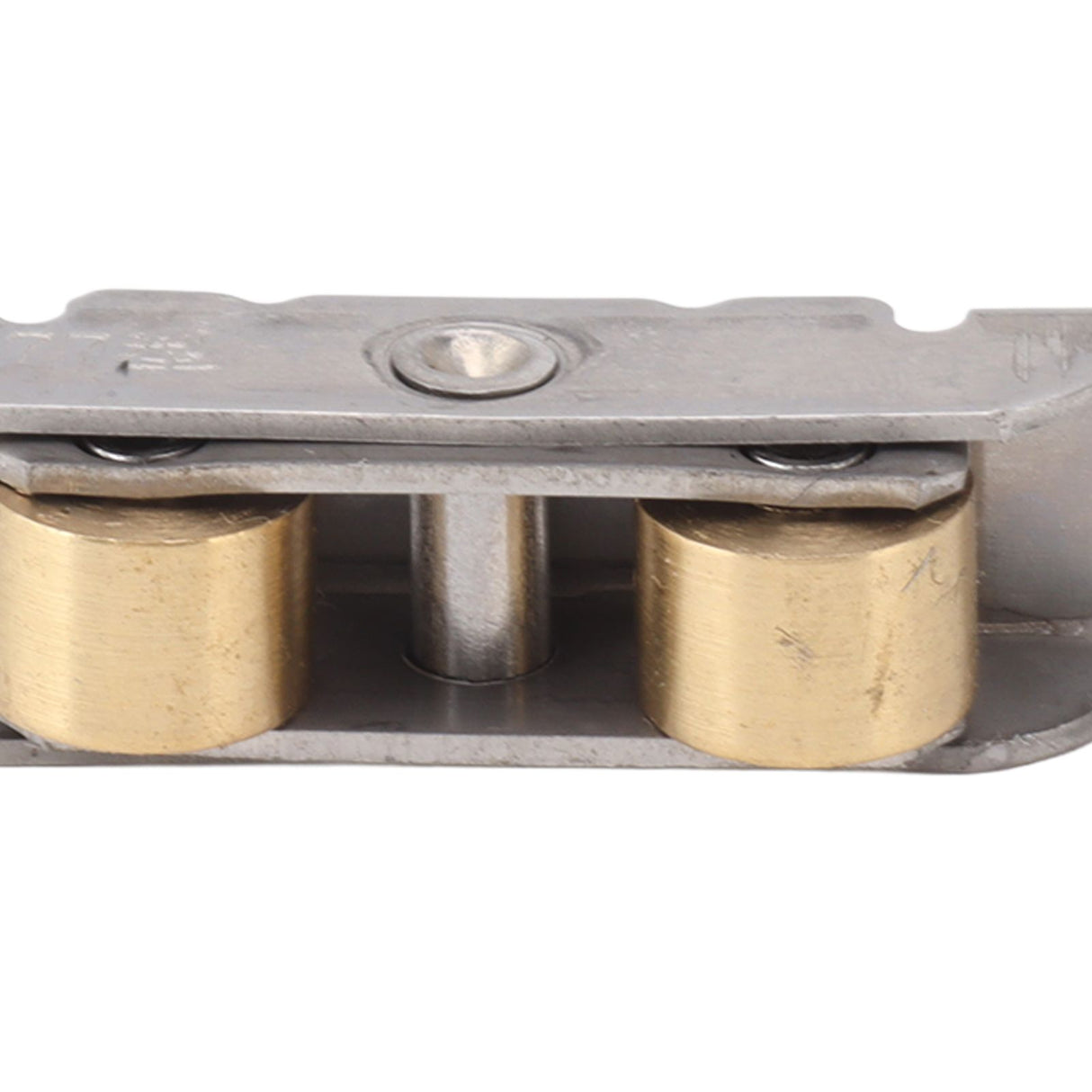 4PCS Sliding Patio Door Roller Assembly Stainless Steel Copper Ball Bearing Wheel Roller Assembly for Glass Door Flat Wheel