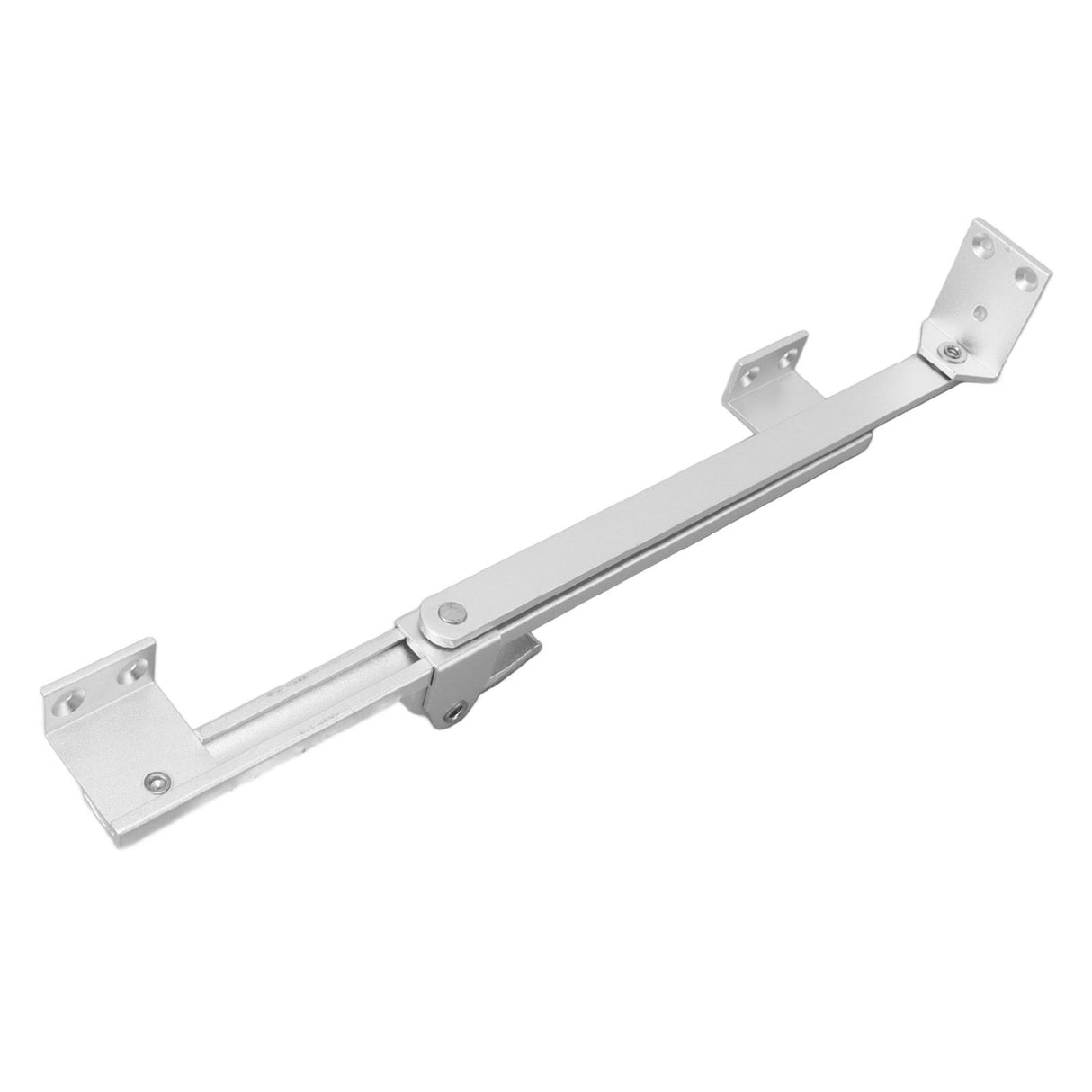 Casement Window Hinge Adjustable T Shape Positioning Window Safety Hinge Extrapolated Window Fitting for Home Office Silver