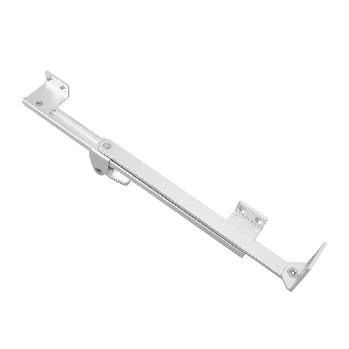 Casement Window Hinge Adjustable T Shape Positioning Window Safety Hinge Extrapolated Window Fitting for Home Office Silver