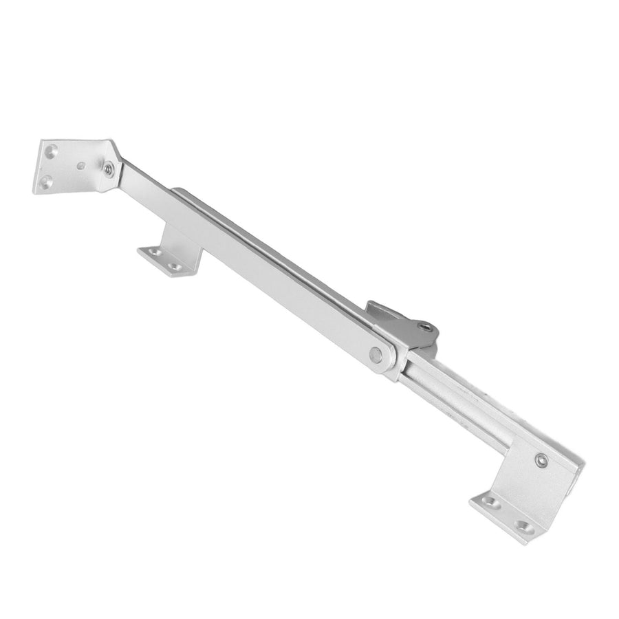 Casement Window Hinge Adjustable T Shape Positioning Window Safety Hinge Extrapolated Window Fitting for Home Office Silver