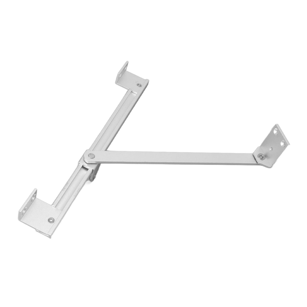 Casement Window Hinge Adjustable T Shape Positioning Window Safety Hinge Extrapolated Window Fitting for Home Office Silver