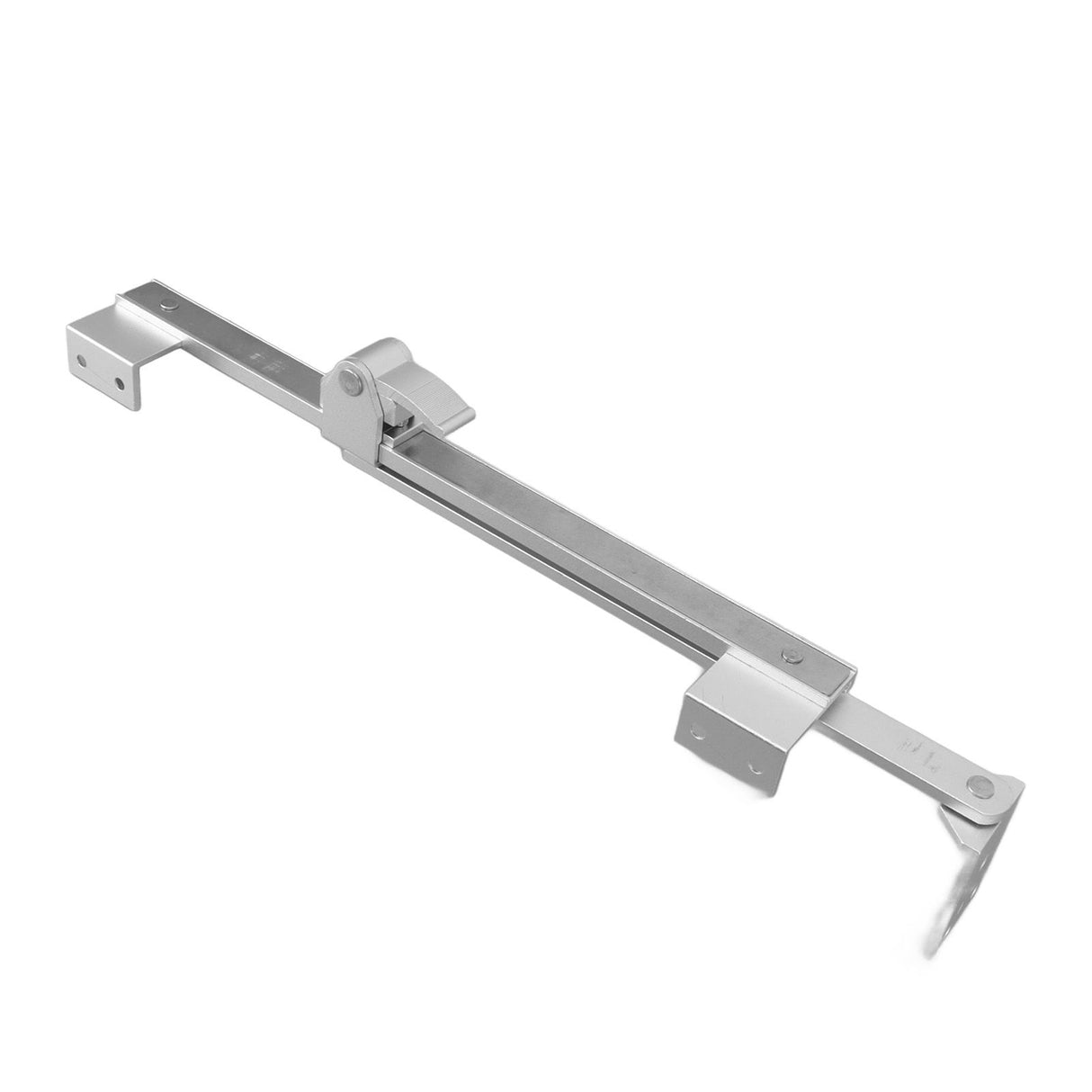 Casement Window Hinge Adjustable T Shape Positioning Window Safety Hinge Extrapolated Window Fitting for Home Office Silver