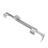 Casement Window Hinge Adjustable T Shape Positioning Window Safety Hinge Extrapolated Window Fitting for Home Office Silver