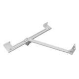 Casement Window Hinge Adjustable T Shape Positioning Window Safety Hinge Extrapolated Window Fitting for Home Office Silver - Low Angle