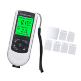Coating Thickness Gauge High Accuracy Paint Depth Gauge Meter Antislip Thickness Meter Gauge White - Side View