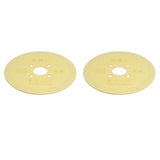 2Pcs Cutting Saw Blade 100mm Diamond Ceramic Saw Blade Porcelain Cutting Blade for Angle Grinder Cutting Machine 100x10mm / 3.9x0.4in - Side View