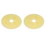 2Pcs Cutting Saw Blade 100mm Diamond Ceramic Saw Blade Porcelain Cutting Blade for Angle Grinder Cutting Machine 100x10mm / 3.9x0.4in
