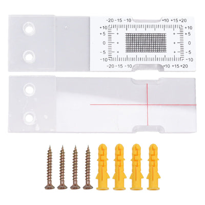 Gap Measuring Instrument Acrylic Building Wall Standard Crack Monitor Corner Crack Comparison Caliper