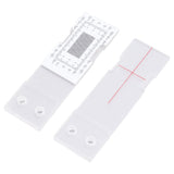 Gap Measuring Instrument Acrylic Building Wall Standard Crack Monitor Corner Crack Comparison Caliper - 45-Degree Angle