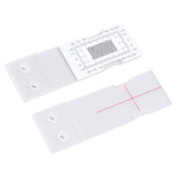 Gap Measuring Instrument Acrylic Building Wall Standard Crack Monitor Corner Crack Comparison Caliper - Extra Image
