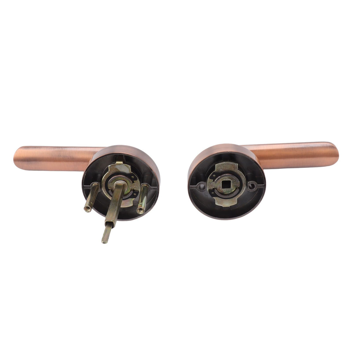 Passage Door Lever Set Aluminum Alloy Simple Modern Door Entry Lever Lock for Hallway Closet