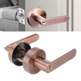 Passage Door Lever Set Aluminum Alloy Simple Modern Door Entry Lever Lock for Hallway Closet - Extra Image