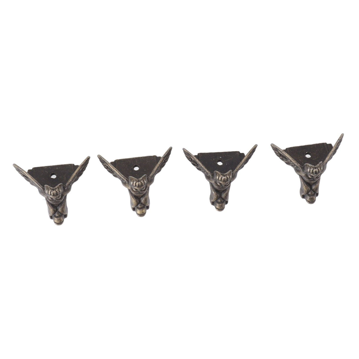 20PCS Metal Box Feet Zinc Alloy Fine Detail Jewelry Box Hardware Feet for Wooden Box Jewelry Box
