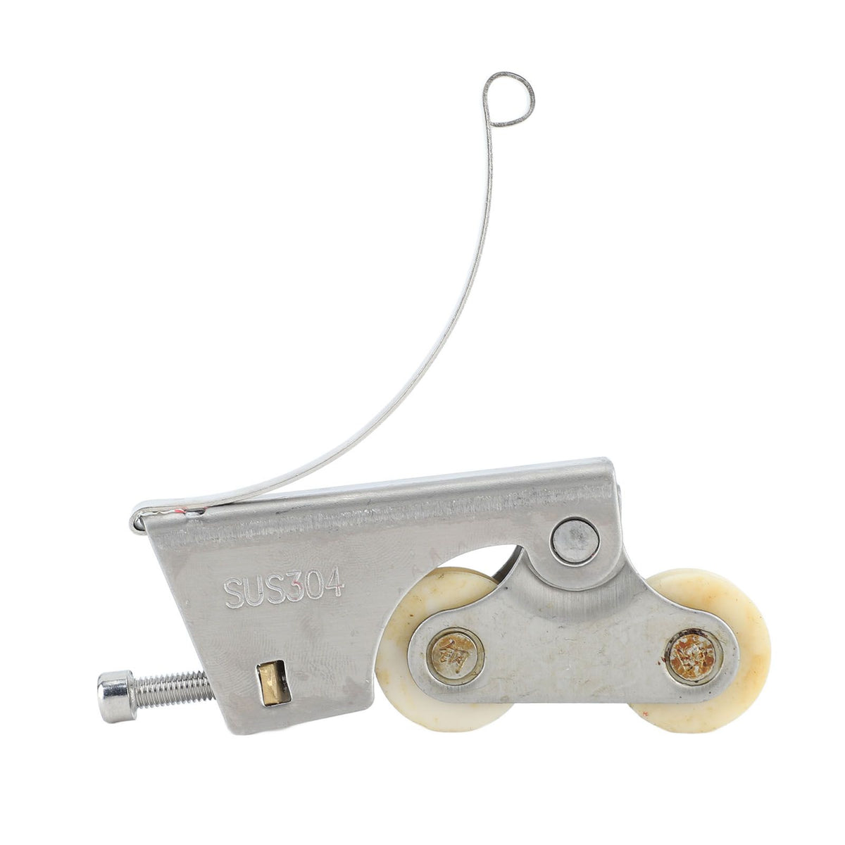 2PCS Wardrobe Pulley Stainless Steel Sliding Door Roller Wheels Waterproof Copper Core for Closet Cabinet Furniture Bathroom Concave