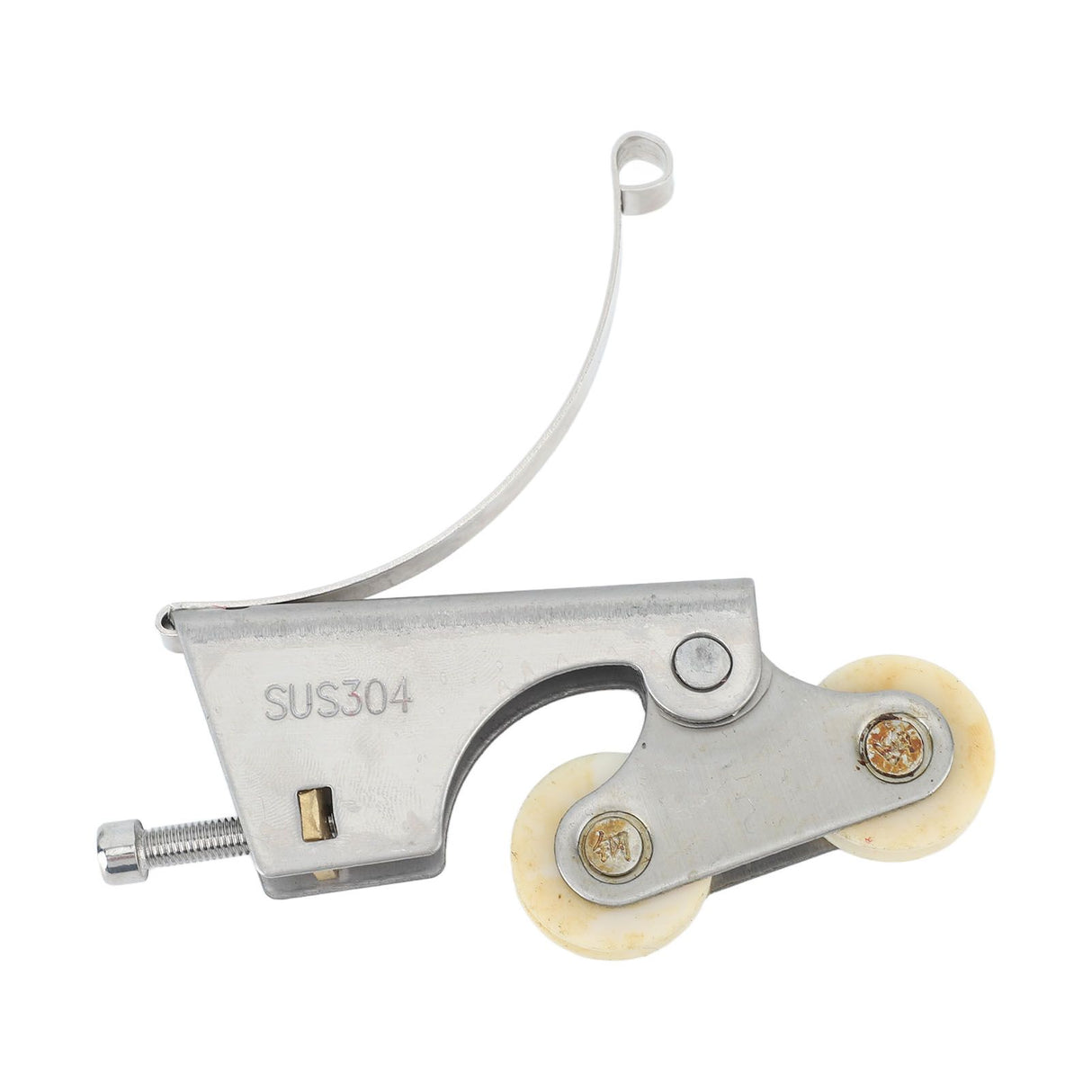 2PCS Wardrobe Pulley Stainless Steel Sliding Door Roller Wheels Waterproof Copper Core for Closet Cabinet Furniture Bathroom Concave