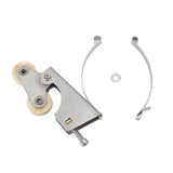 2PCS Wardrobe Pulley Stainless Steel Sliding Door Roller Wheels Waterproof Copper Core for Closet Cabinet Furniture Bathroom Concave