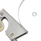 2PCS Wardrobe Pulley Stainless Steel Sliding Door Roller Wheels Waterproof Copper Core for Closet Cabinet Furniture Bathroom Concave