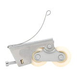 2PCS Wardrobe Pulley Stainless Steel Sliding Door Roller Wheels Waterproof Copper Core for Closet Cabinet Furniture Bathroom Convex