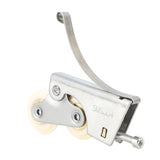 2PCS Wardrobe Pulley Stainless Steel Sliding Door Roller Wheels Waterproof Copper Core for Closet Cabinet Furniture Bathroom Convex