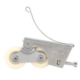 2PCS Wardrobe Pulley Stainless Steel Sliding Door Roller Wheels Waterproof Copper Core for Closet Cabinet Furniture Bathroom Convex
