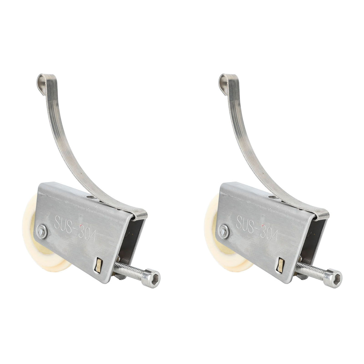2Set Cabinet Sliding Door Window Roller Pulley Stainless Steel Sliding Door Window Roller Pulley Including Upper Wheel Waterproof Copper Core Cam Wheel