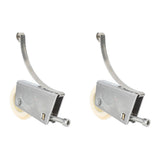 2Set Cabinet Sliding Door Window Roller Pulley Stainless Steel Sliding Door Window Roller Pulley Including Upper Wheel Waterproof Copper Core Cam Wheel