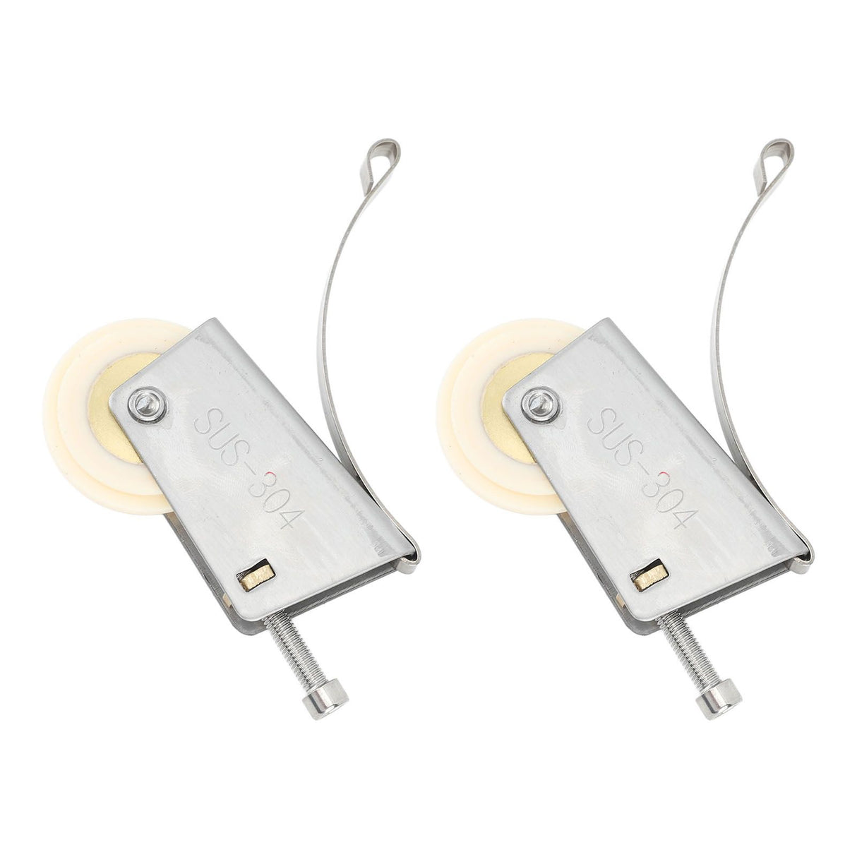 2Set Cabinet Sliding Door Window Roller Pulley Stainless Steel Sliding Door Window Roller Pulley Including Upper Wheel Waterproof Copper Core Cam Wheel