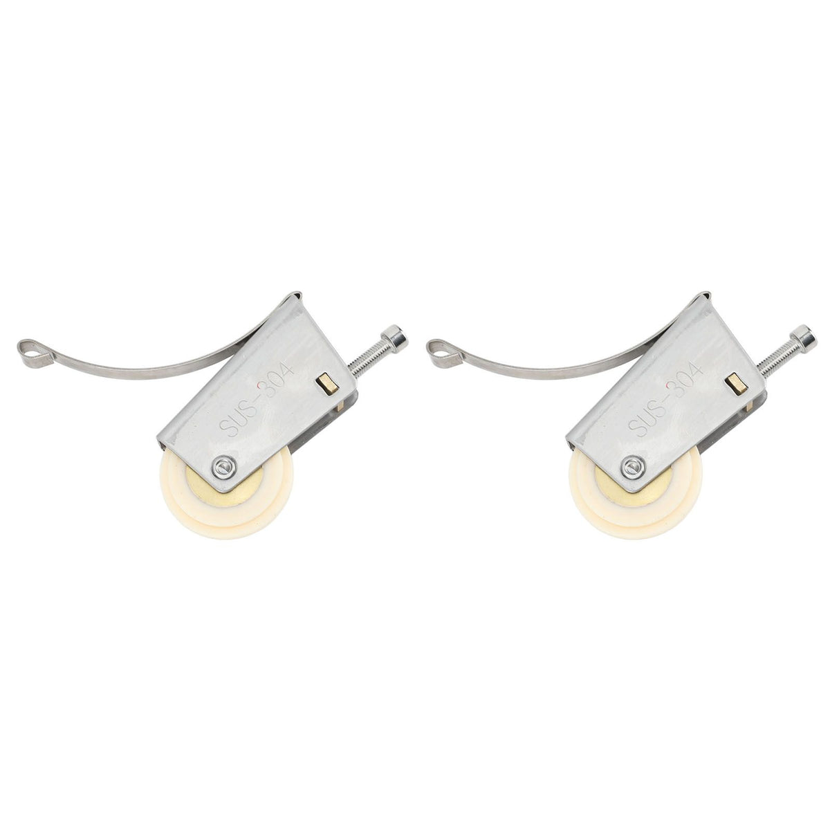 2Set Cabinet Sliding Door Window Roller Pulley Stainless Steel Sliding Door Window Roller Pulley Including Upper Wheel Waterproof Copper Core Cam Wheel
