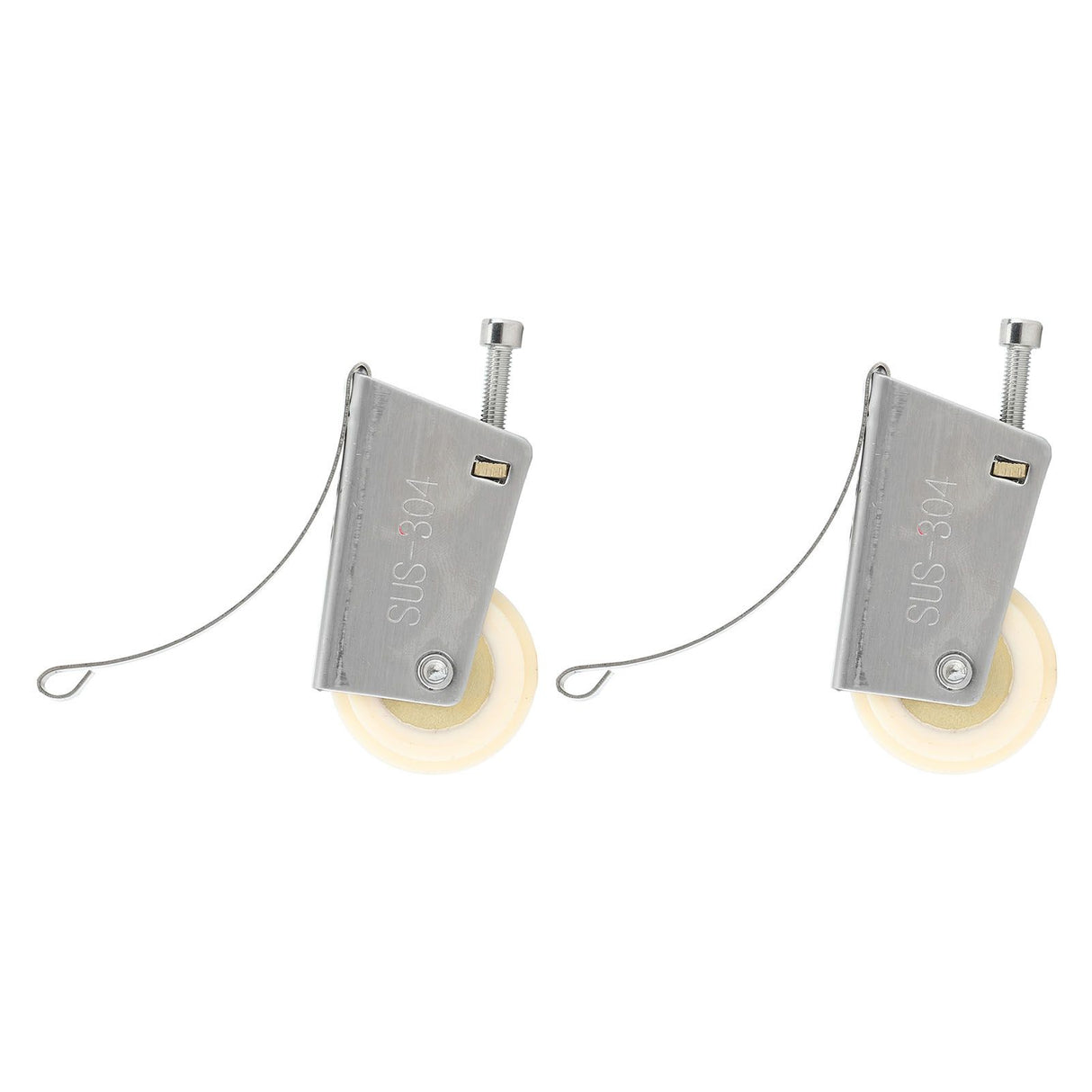 2Set Cabinet Sliding Door Window Roller Pulley Stainless Steel Sliding Door Window Roller Pulley Including Upper Wheel Waterproof Copper Core Cam Wheel