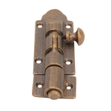 Barrel Bolt Buckle Rust Proof High Hardness Brass Antique Sliding Door Latch for Window Closet Furniture